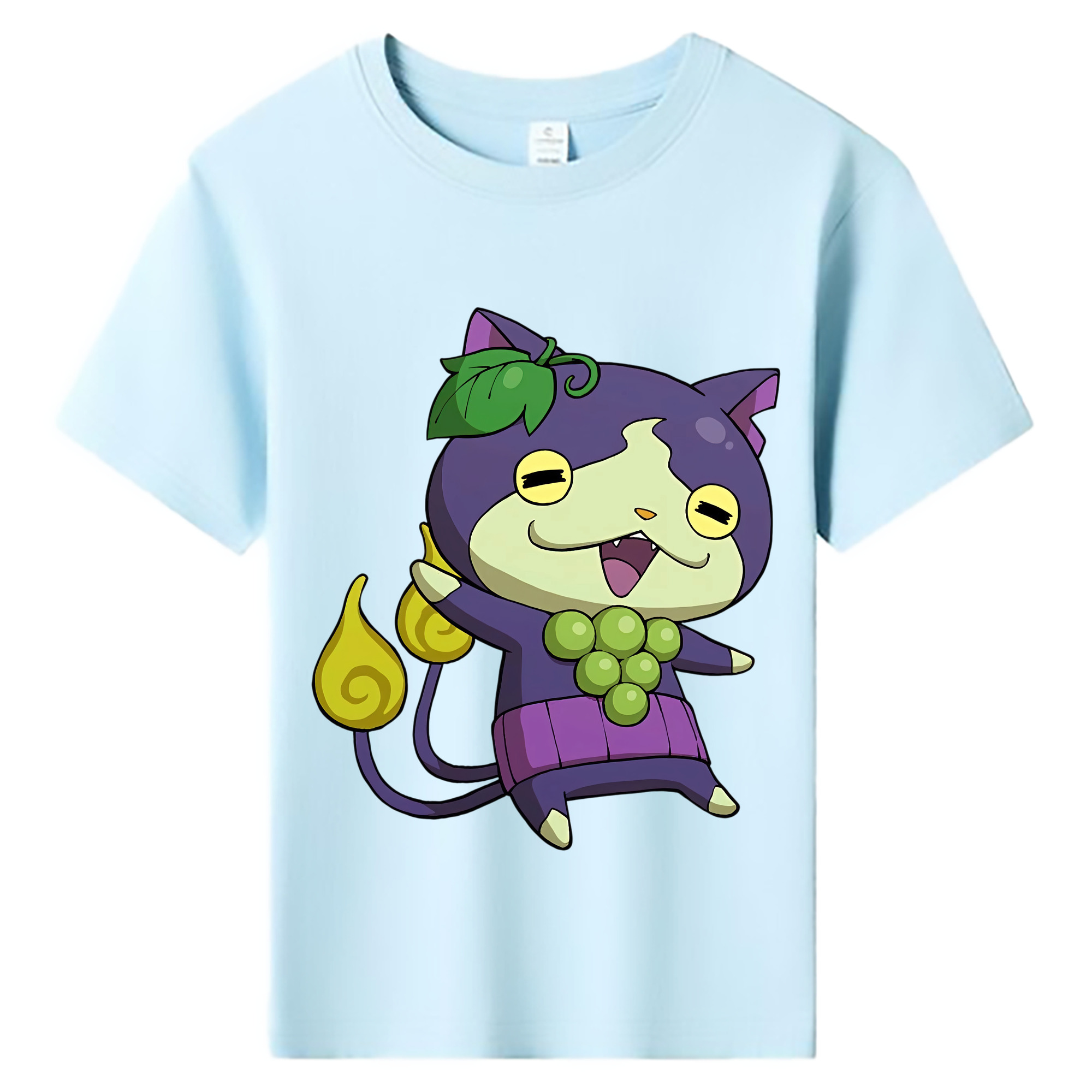 （画像用） 妖怪ウォッチ Yo-kai Watch 綿100％キッズTシャツ（フロントプリント）